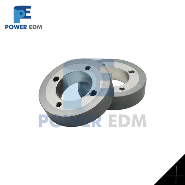 002.254 500002254 Wire draw rollers  Φ0.03-0.33mm set of 2 pieces OD65xID33x15T 2holes-M6, 2holes-M5 Agie EDM wear parts AGL-50